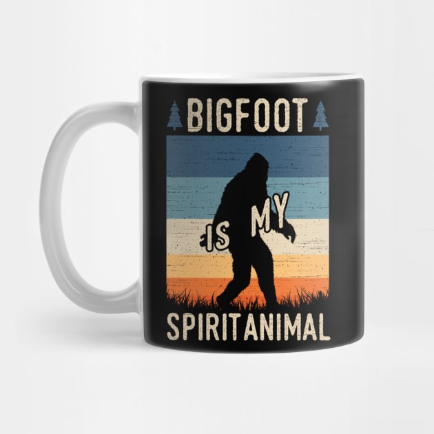 Bigfoot Is My Spirit Animal by Tesszero